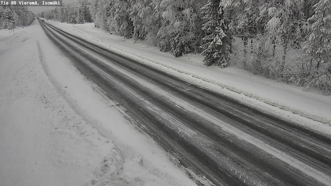 Kelikamerat Kuva Tie 88 Vieremä, Isomäki, Vieremä, Pohjois-Savo