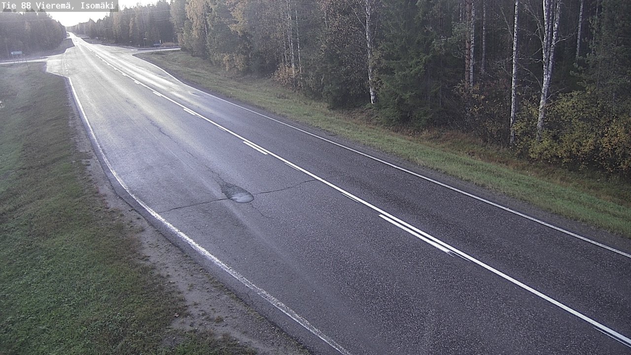 Kelikamerat Kuva Tie 88 Vieremä, Isomäki, Vieremä, Pohjois-Savo