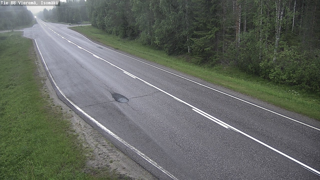 Kelikamerat Kuva Tie 88 Vieremä, Isomäki, Vieremä, Pohjois-Savo