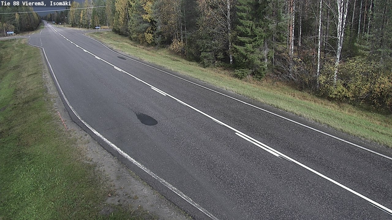 Kelikamerat Kuva Tie 88 Vieremä, Isomäki, Vieremä, Pohjois-Savo