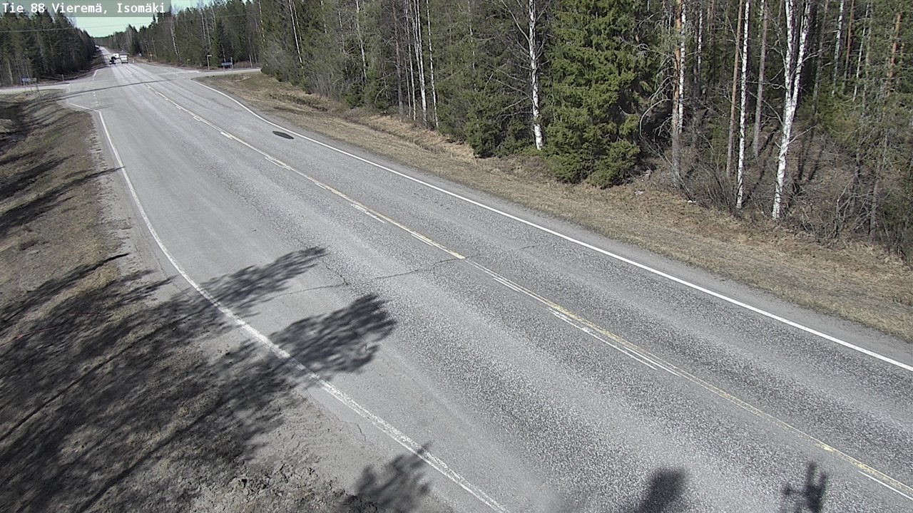 Kelikamerat Kuva Tie 88 Vieremä, Isomäki, Vieremä, Pohjois-Savo
