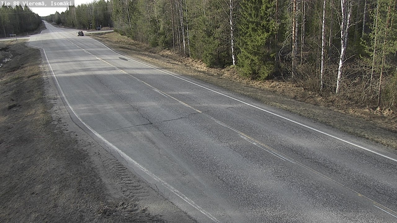 Kelikamerat Kuva Tie 88 Vieremä, Isomäki, Vieremä, Pohjois-Savo
