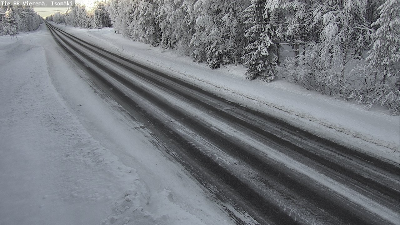 Weather Camera Image Road 88 Vieremä, Isomäki, Vieremä, Pohjois-Savo
