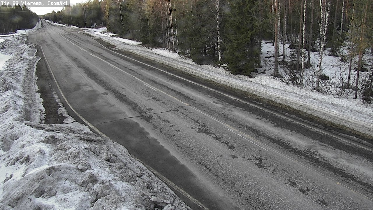 Kelikamerat Kuva Tie 88 Vieremä, Isomäki, Vieremä, Pohjois-Savo