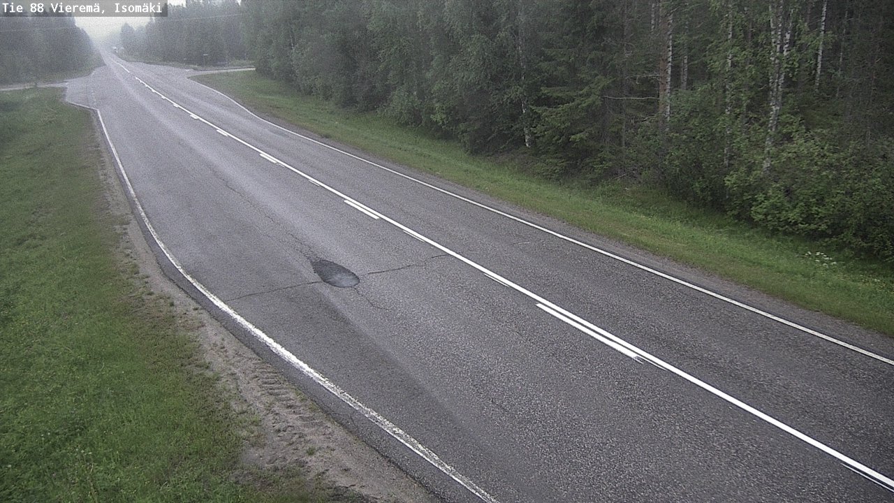 Kelikamerat Kuva Tie 88 Vieremä, Isomäki, Vieremä, Pohjois-Savo