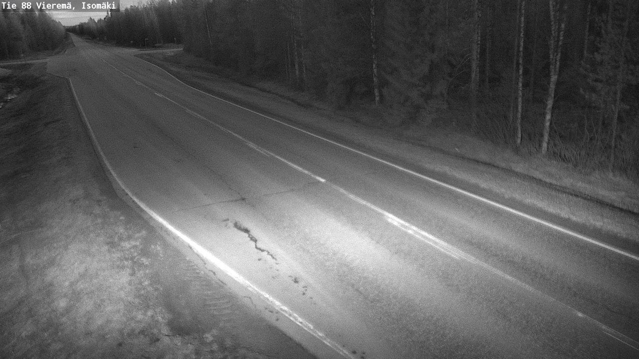 Kelikamerat Kuva Tie 88 Vieremä, Isomäki, Vieremä, Pohjois-Savo
