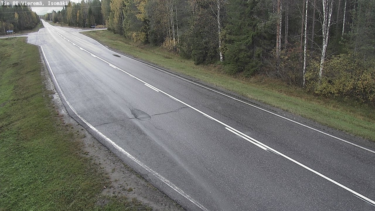 Kelikamerat Kuva Tie 88 Vieremä, Isomäki, Vieremä, Pohjois-Savo