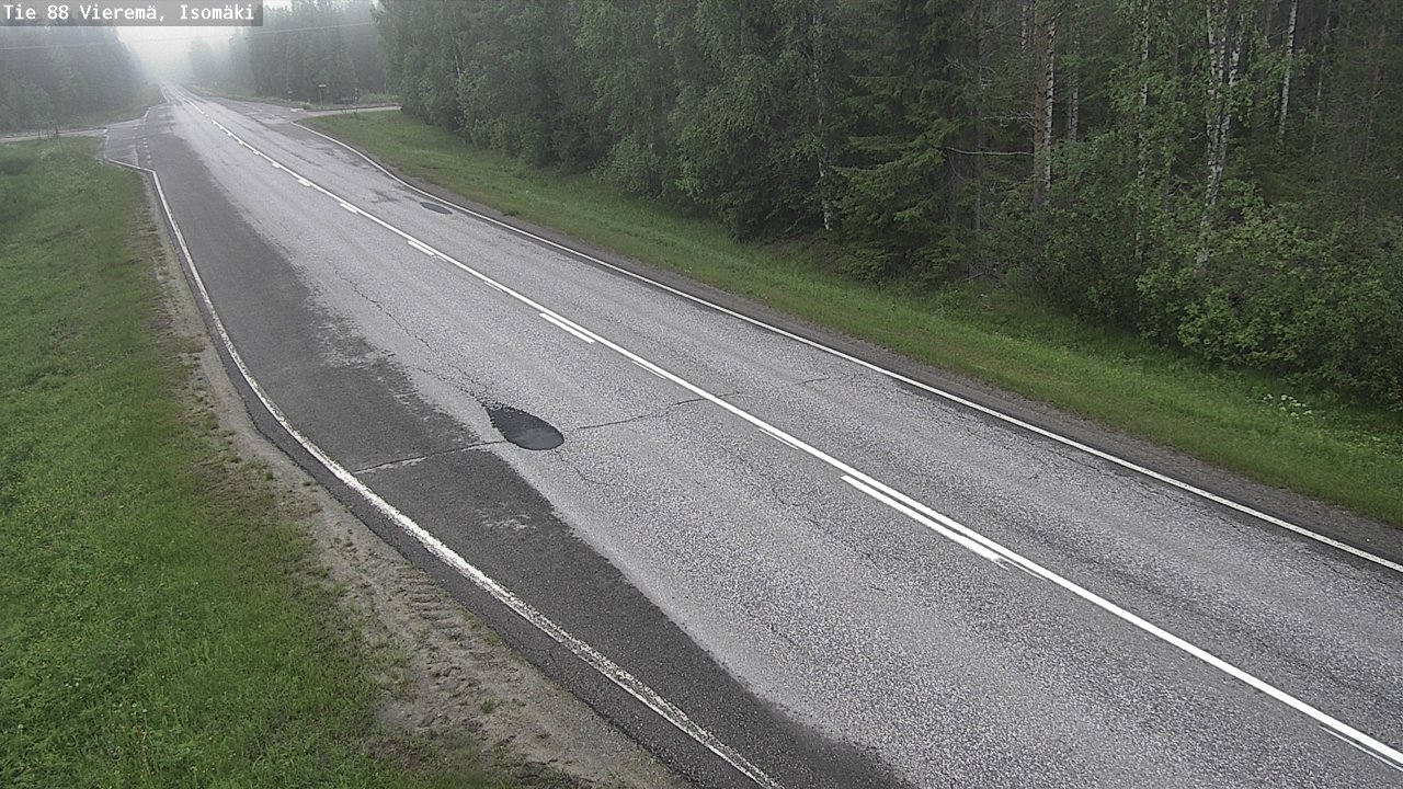 Kelikamerat Kuva Tie 88 Vieremä, Isomäki, Vieremä, Pohjois-Savo