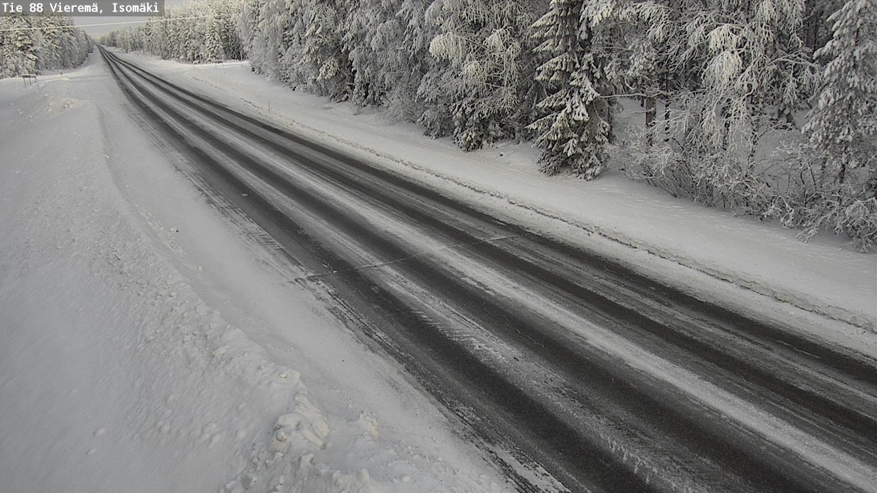 Weather Camera Image Road 88 Vieremä, Isomäki, Vieremä, Pohjois-Savo