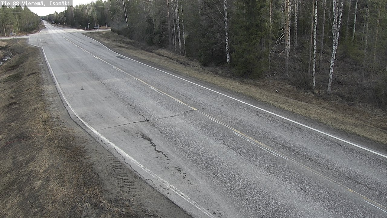 Kelikamerat Kuva Tie 88 Vieremä, Isomäki, Vieremä, Pohjois-Savo