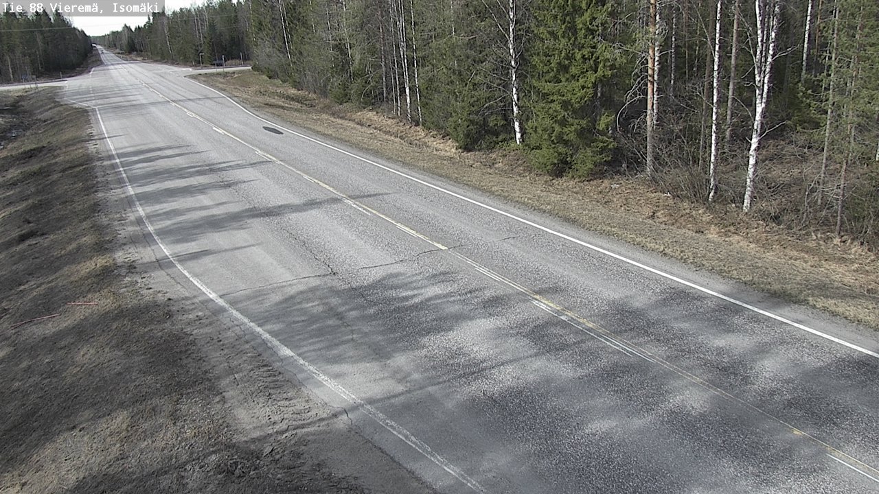 Kelikamerat Kuva Tie 88 Vieremä, Isomäki, Vieremä, Pohjois-Savo