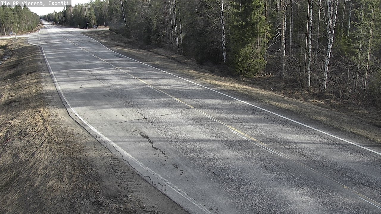 Kelikamerat Kuva Tie 88 Vieremä, Isomäki, Vieremä, Pohjois-Savo