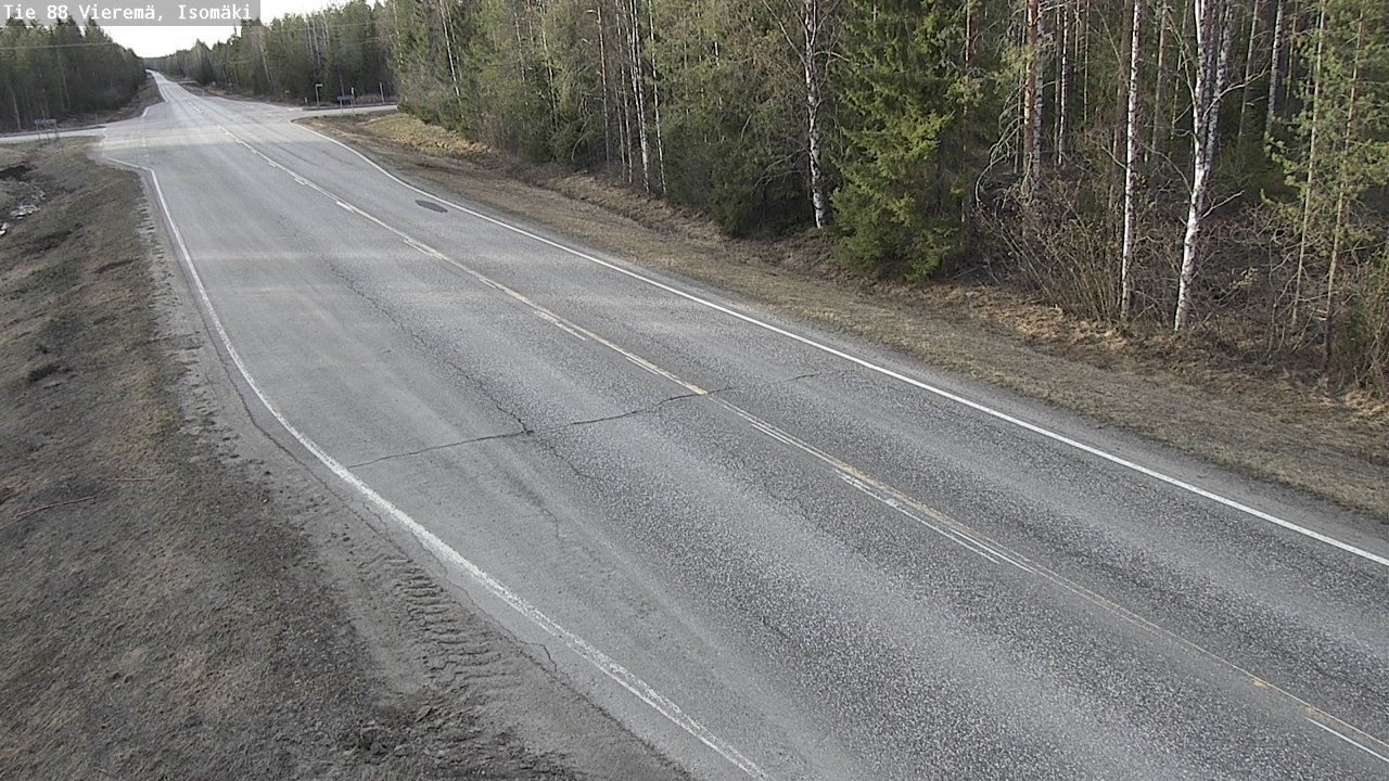 Kelikamerat Kuva Tie 88 Vieremä, Isomäki, Vieremä, Pohjois-Savo
