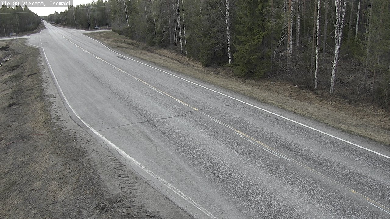 Kelikamerat Kuva Tie 88 Vieremä, Isomäki, Vieremä, Pohjois-Savo