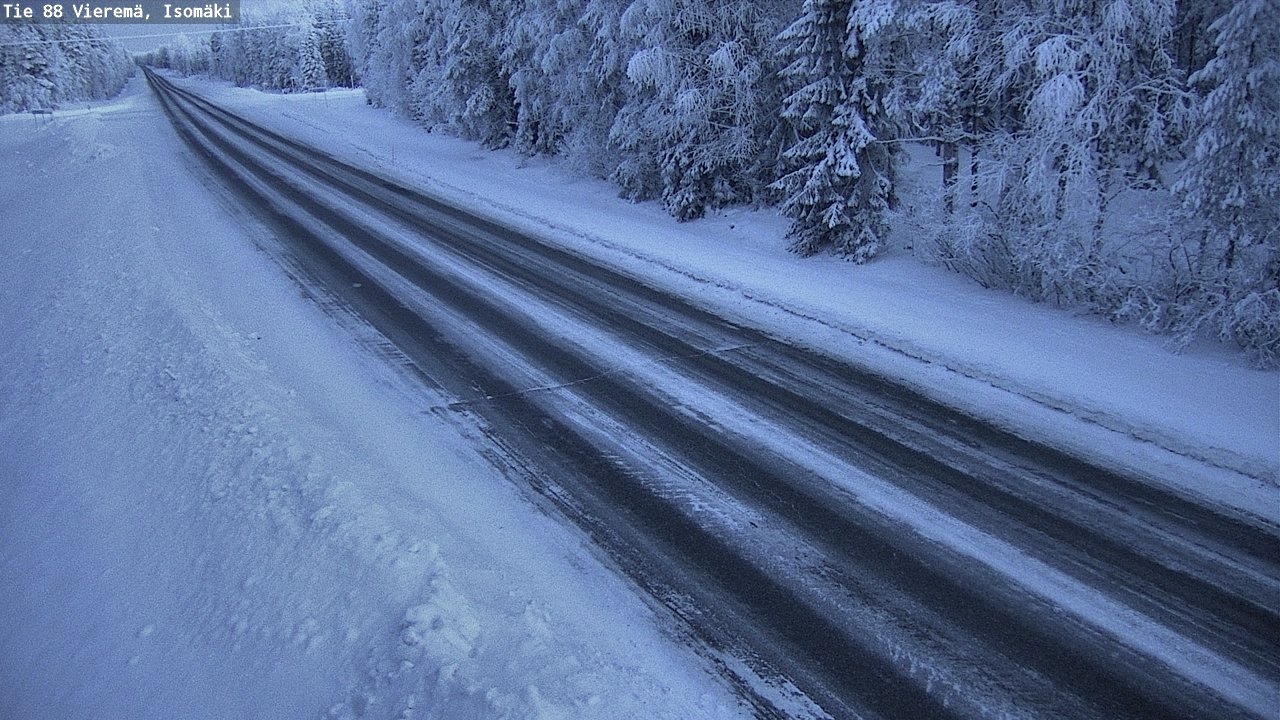 Weather Camera Image Road 88 Vieremä, Isomäki, Vieremä, Pohjois-Savo