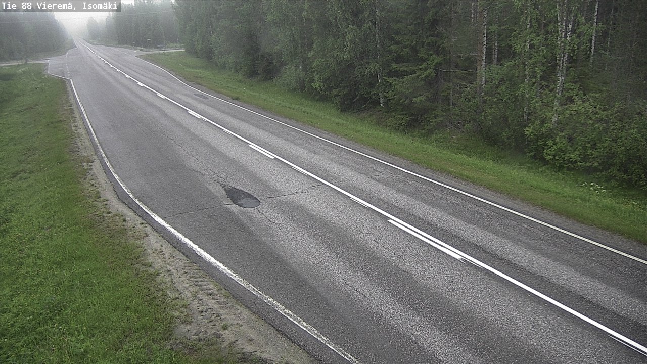 Kelikamerat Kuva Tie 88 Vieremä, Isomäki, Vieremä, Pohjois-Savo
