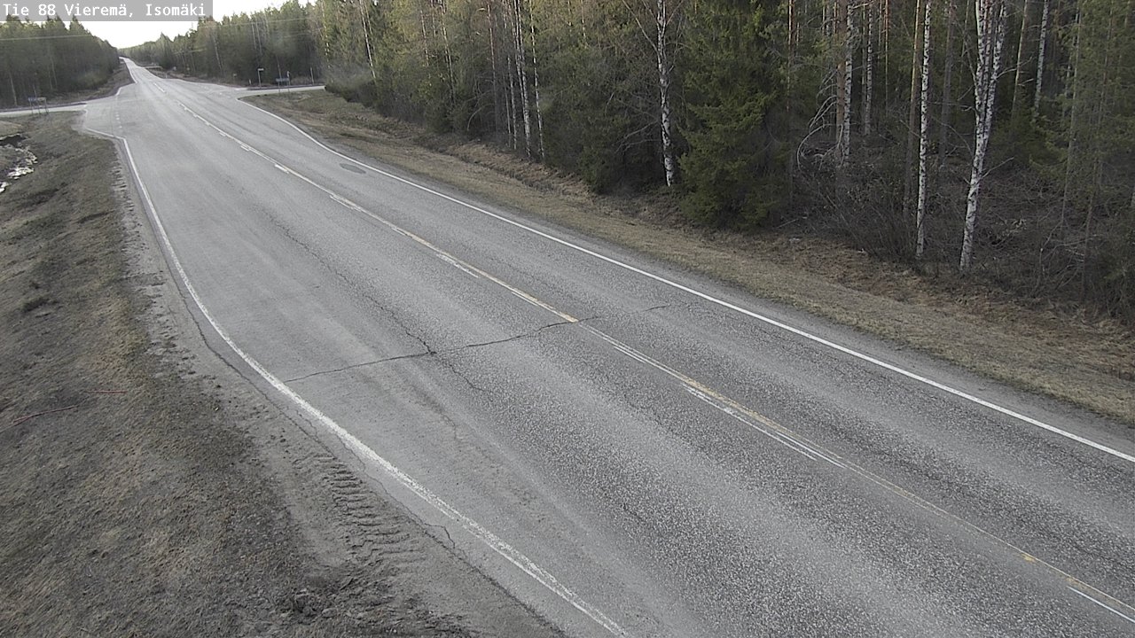 Kelikamerat Kuva Tie 88 Vieremä, Isomäki, Vieremä, Pohjois-Savo
