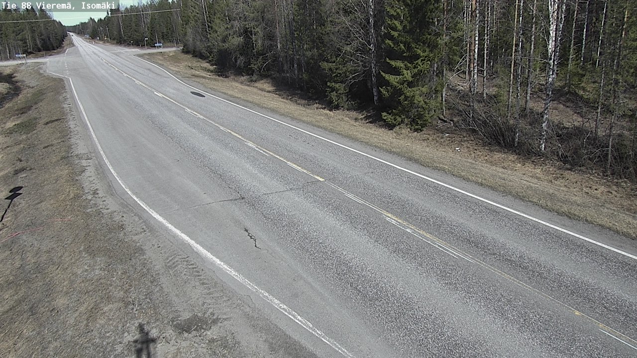 Kelikamerat Kuva Tie 88 Vieremä, Isomäki, Vieremä, Pohjois-Savo