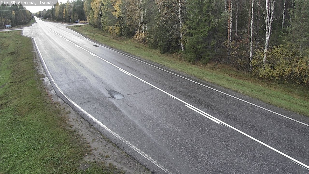 Kelikamerat Kuva Tie 88 Vieremä, Isomäki, Vieremä, Pohjois-Savo