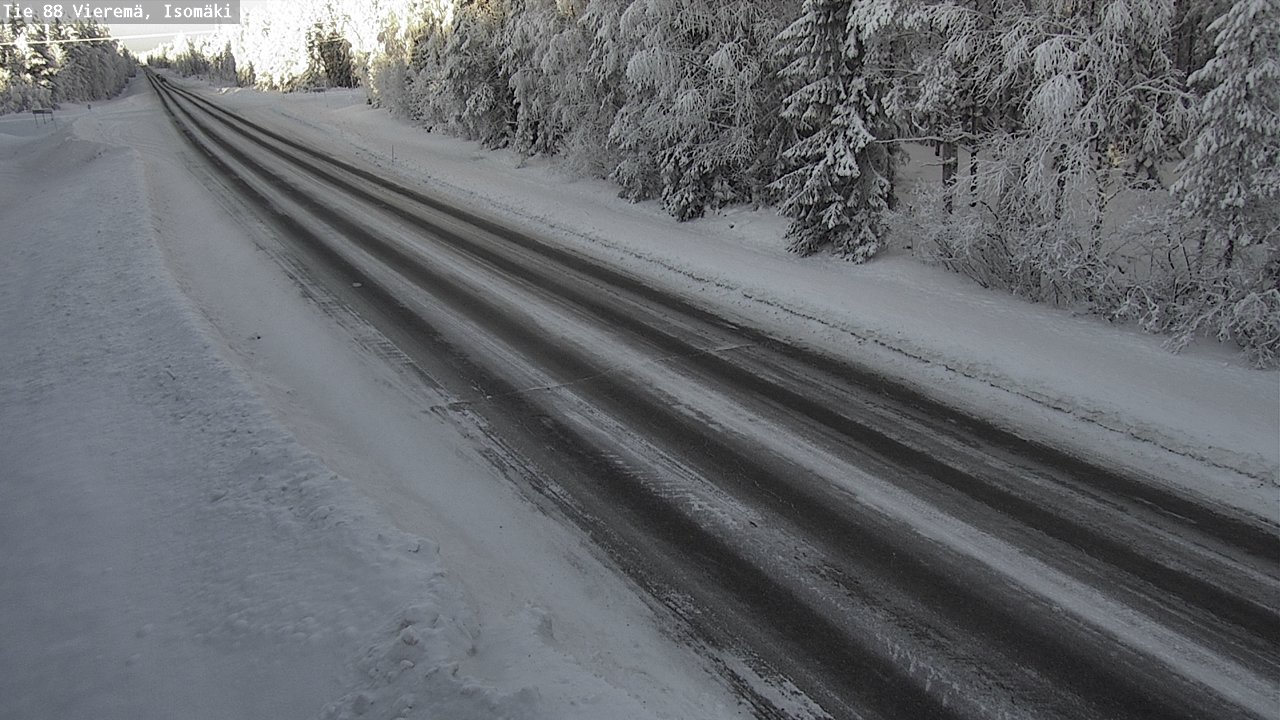 Weather Camera Image Road 88 Vieremä, Isomäki, Vieremä, Pohjois-Savo