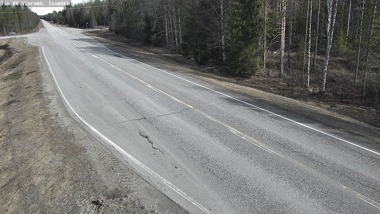 Kelikamerat Kuva Tie 88 Vieremä, Isomäki, Vieremä, Pohjois-Savo