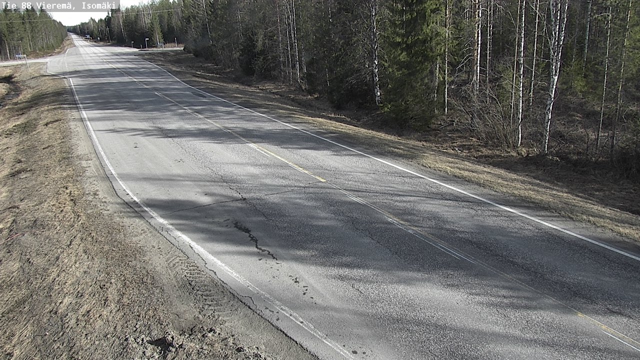 Kelikamerat Kuva Tie 88 Vieremä, Isomäki, Vieremä, Pohjois-Savo