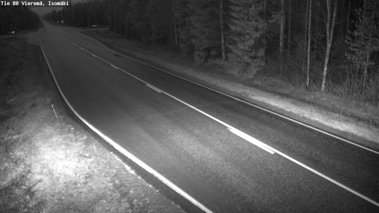 Weather Camera Image Väg 88 Vieremä, Isomäki, Vieremä, Pohjois-Savo