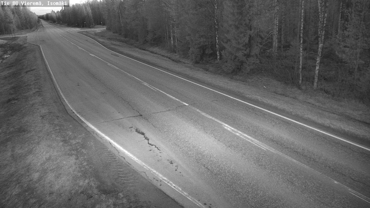 Kelikamerat Kuva Tie 88 Vieremä, Isomäki, Vieremä, Pohjois-Savo