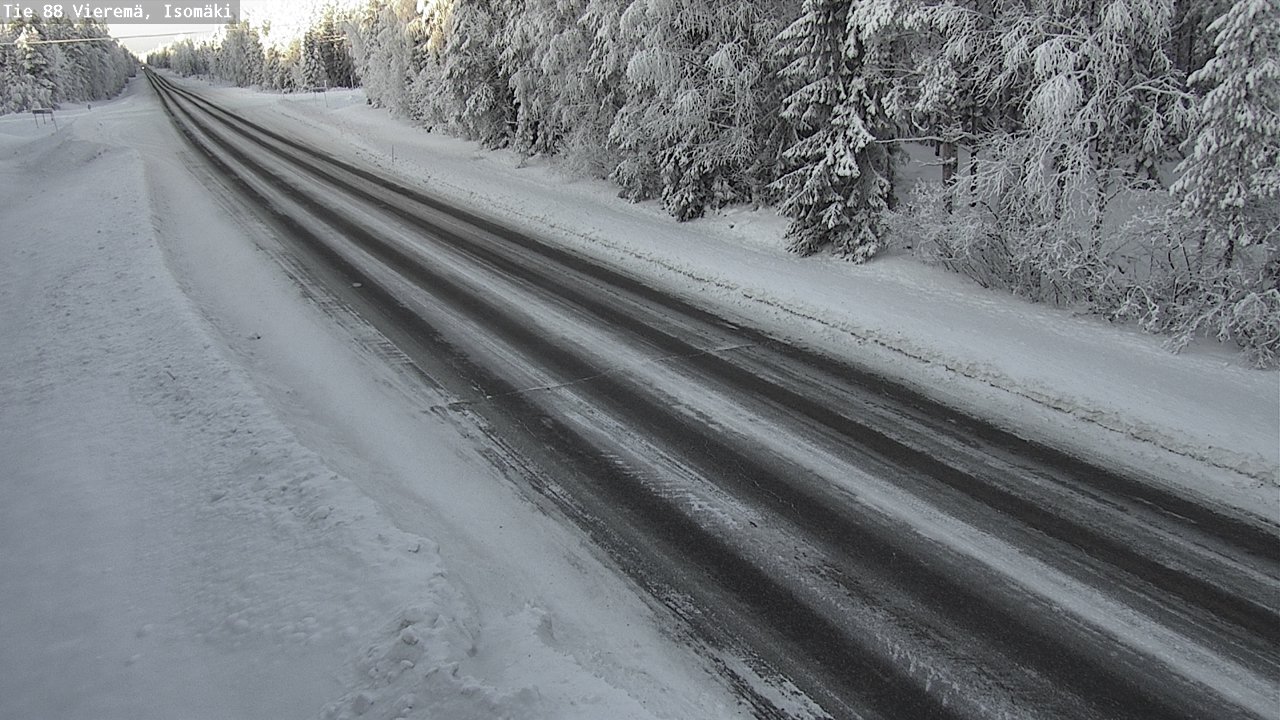 Weather Camera Image Road 88 Vieremä, Isomäki, Vieremä, Pohjois-Savo