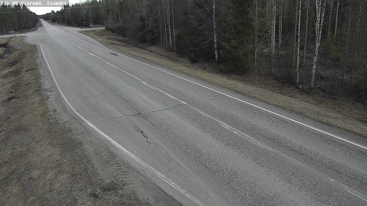 Kelikamerat Kuva Tie 88 Vieremä, Isomäki, Vieremä, Pohjois-Savo