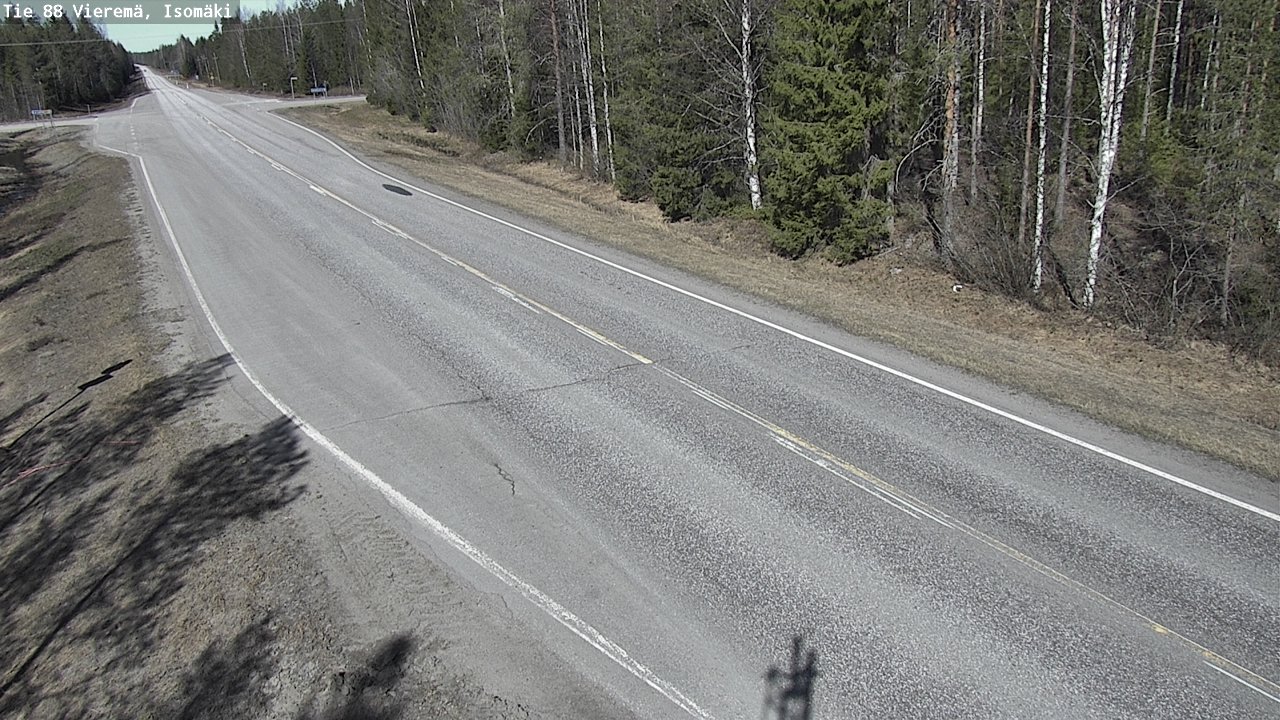 Kelikamerat Kuva Tie 88 Vieremä, Isomäki, Vieremä, Pohjois-Savo