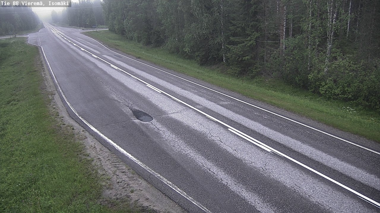 Kelikamerat Kuva Tie 88 Vieremä, Isomäki, Vieremä, Pohjois-Savo