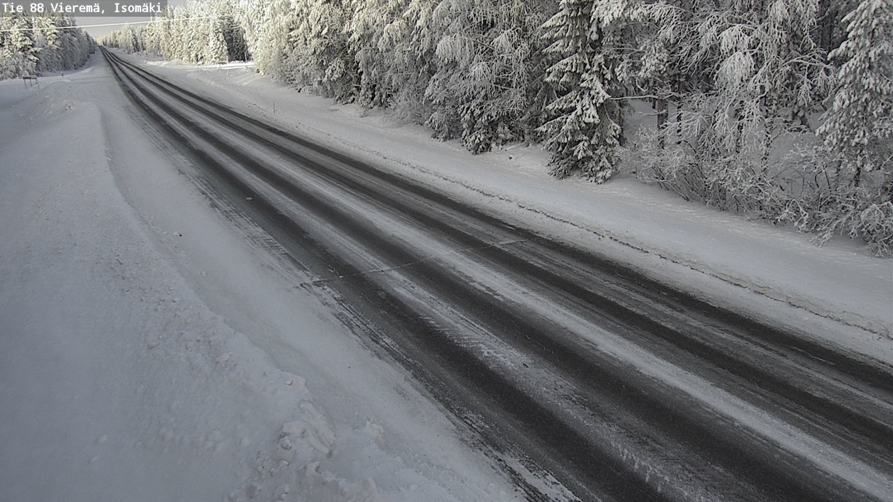 Weather Camera Image Road 88 Vieremä, Isomäki, Vieremä, Pohjois-Savo