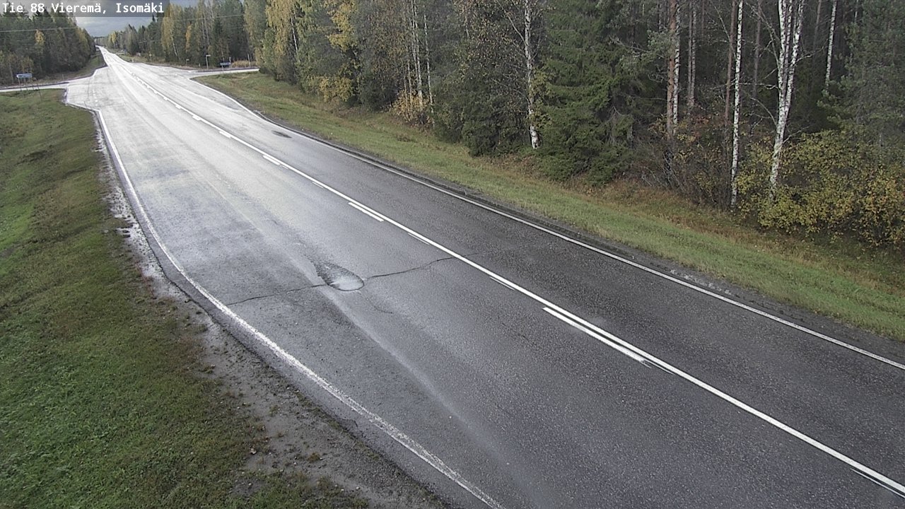 Kelikamerat Kuva Tie 88 Vieremä, Isomäki, Vieremä, Pohjois-Savo
