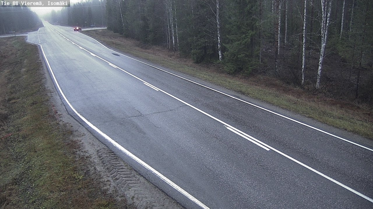 Weather Camera Image Väg 88 Vieremä, Isomäki, Vieremä, Pohjois-Savo