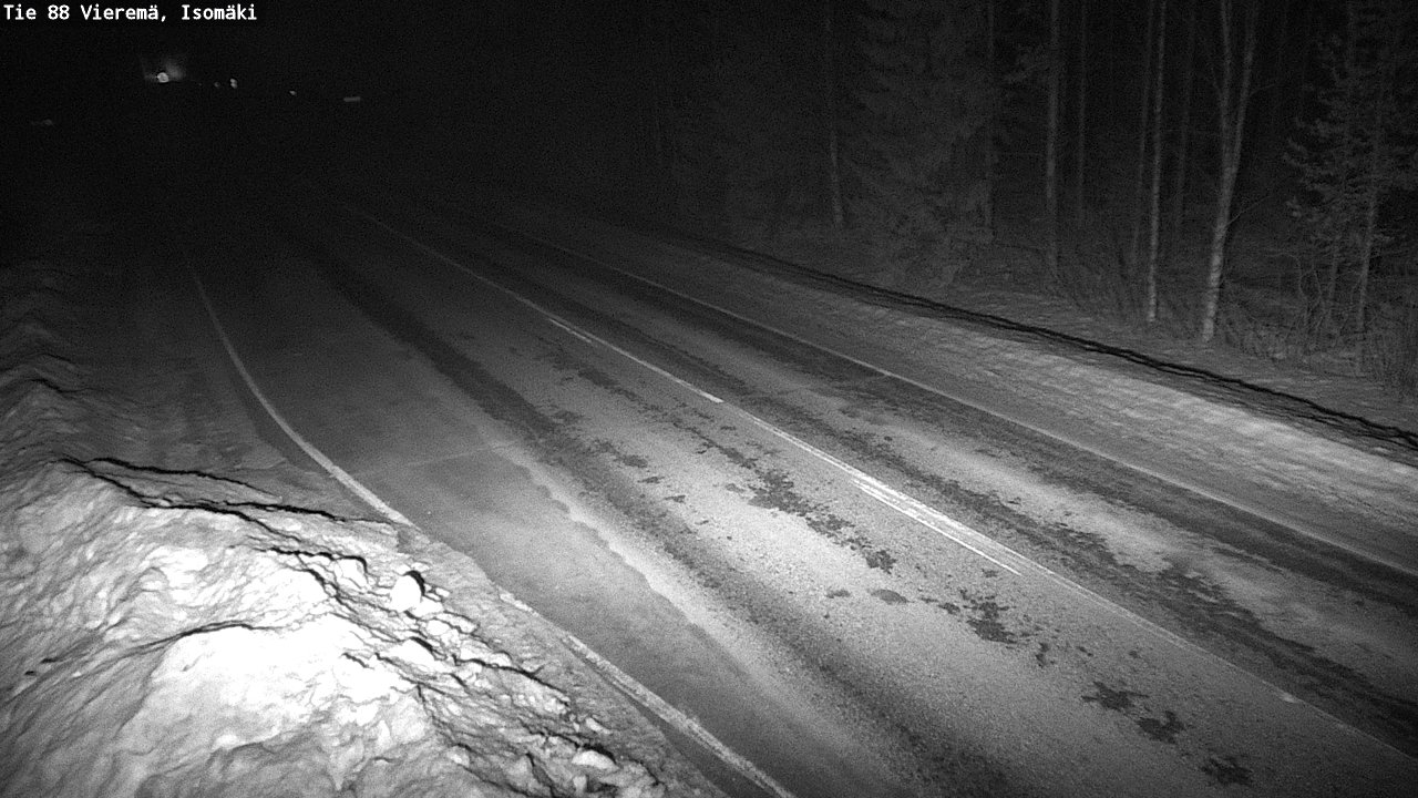 Kelikamerat Kuva Tie 88 Vieremä, Isomäki, Vieremä, Pohjois-Savo