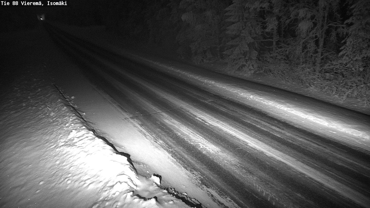 Kelikamerat Kuva Tie 88 Vieremä, Isomäki, Vieremä, Pohjois-Savo