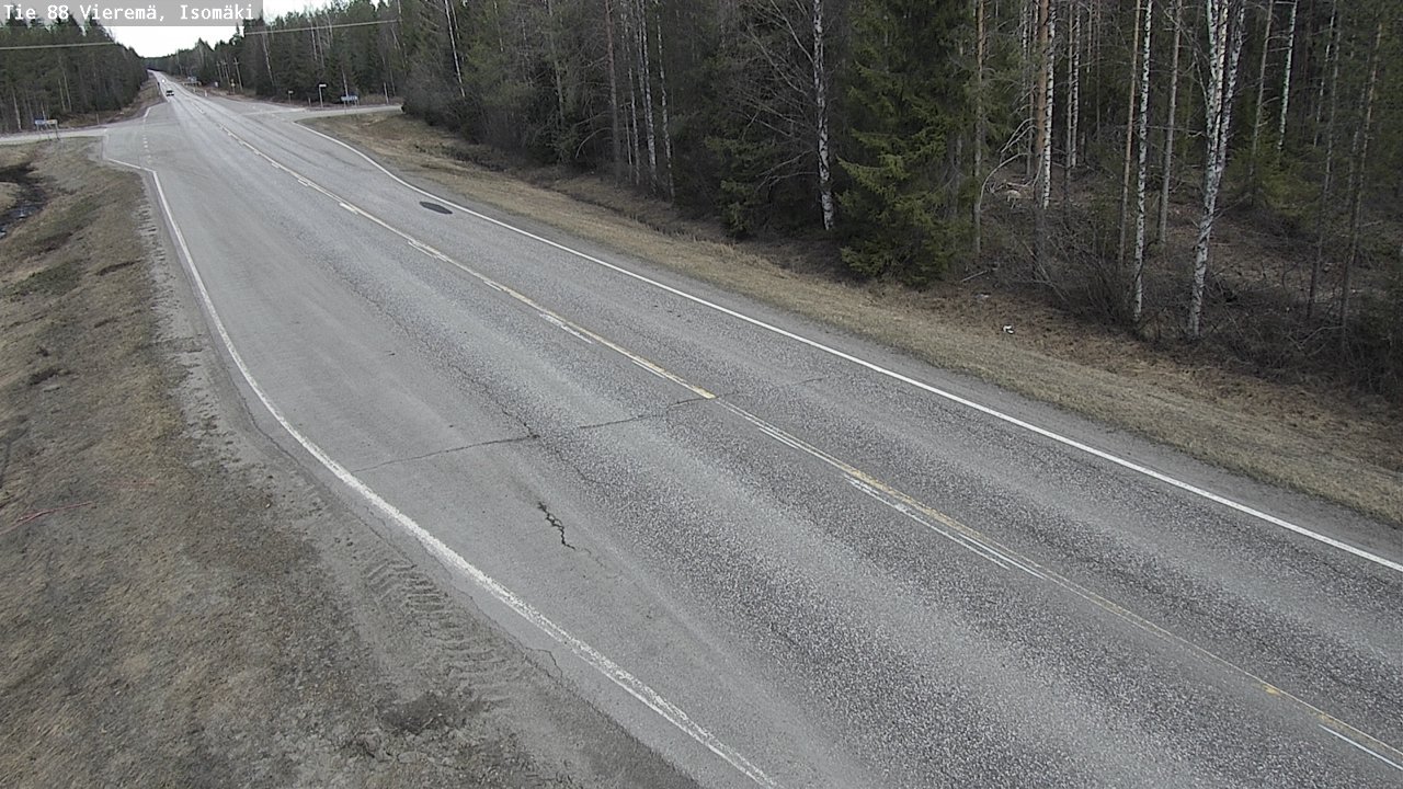 Kelikamerat Kuva Tie 88 Vieremä, Isomäki, Vieremä, Pohjois-Savo
