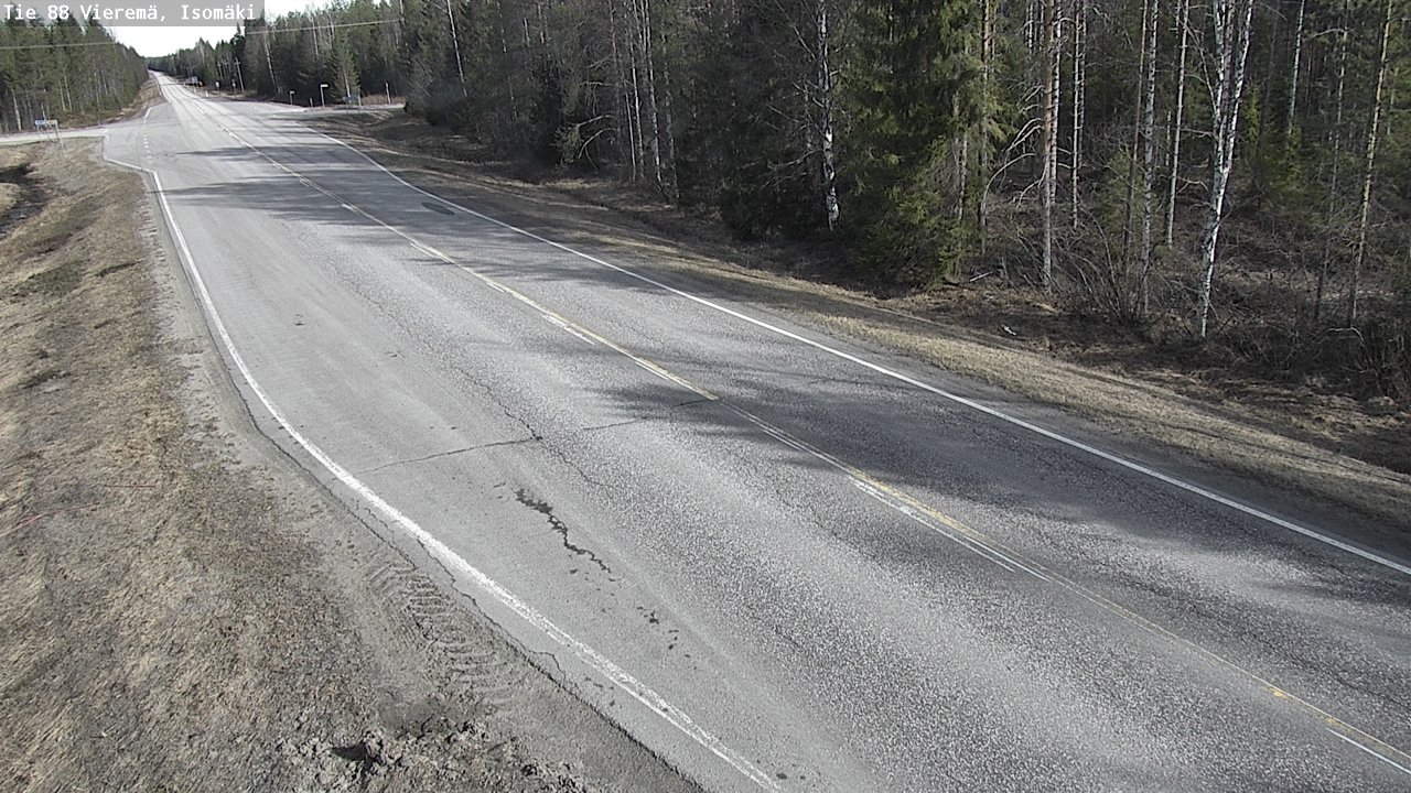 Kelikamerat Kuva Tie 88 Vieremä, Isomäki, Vieremä, Pohjois-Savo