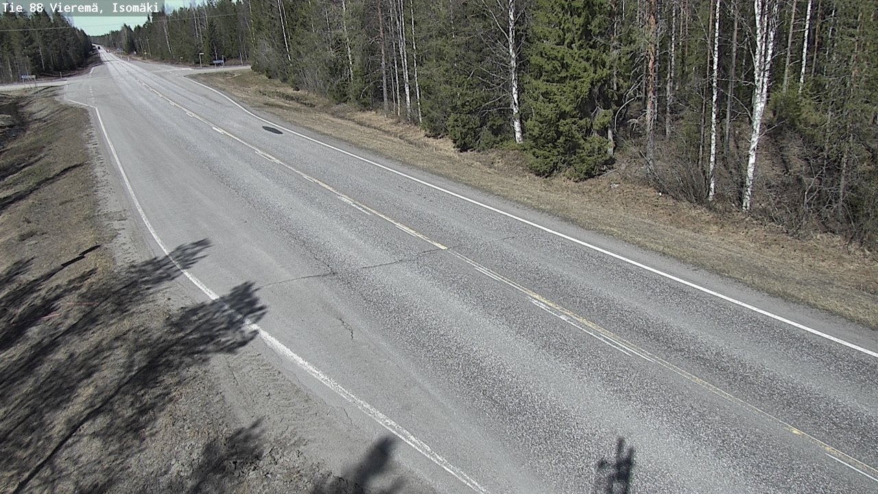 Kelikamerat Kuva Tie 88 Vieremä, Isomäki, Vieremä, Pohjois-Savo