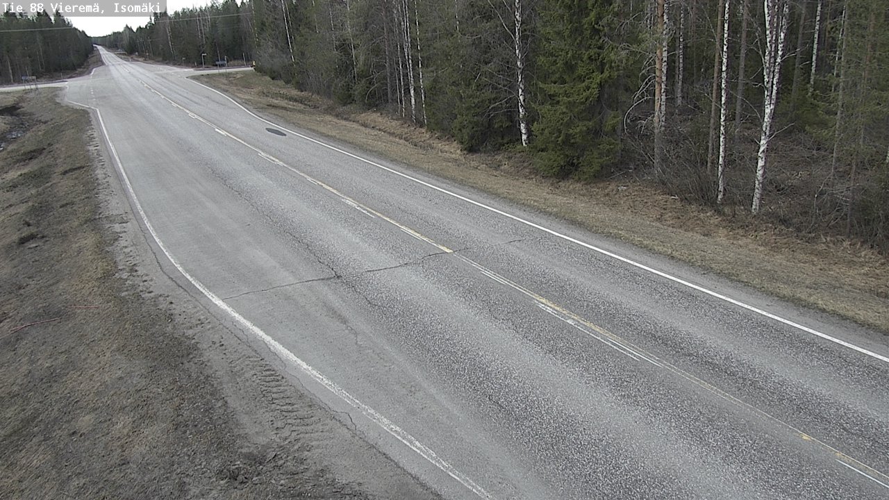 Kelikamerat Kuva Tie 88 Vieremä, Isomäki, Vieremä, Pohjois-Savo