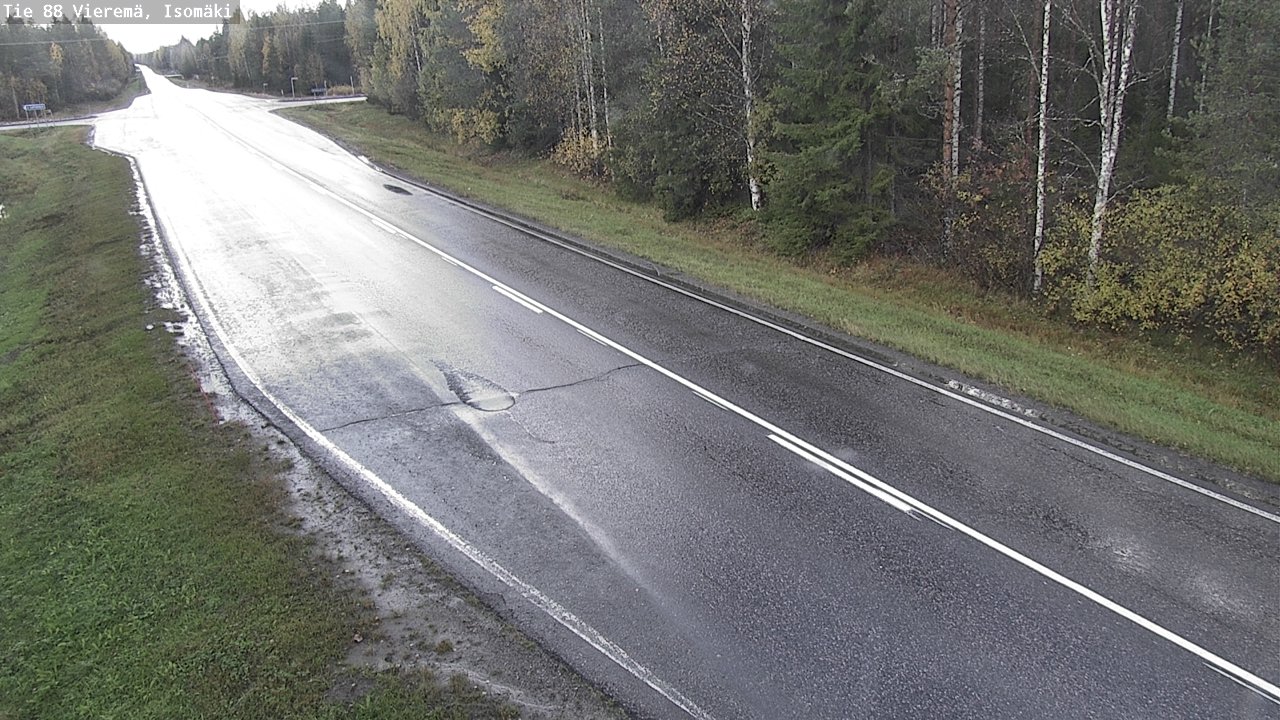 Kelikamerat Kuva Tie 88 Vieremä, Isomäki, Vieremä, Pohjois-Savo