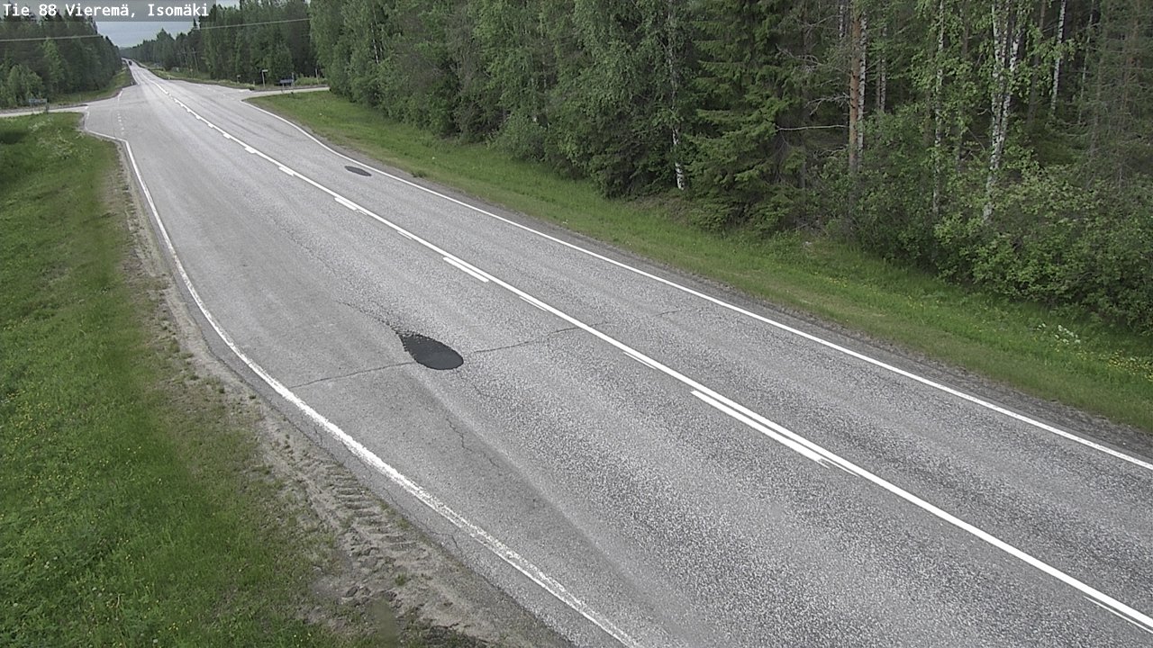 Kelikamerat Kuva Tie 88 Vieremä, Isomäki, Vieremä, Pohjois-Savo
