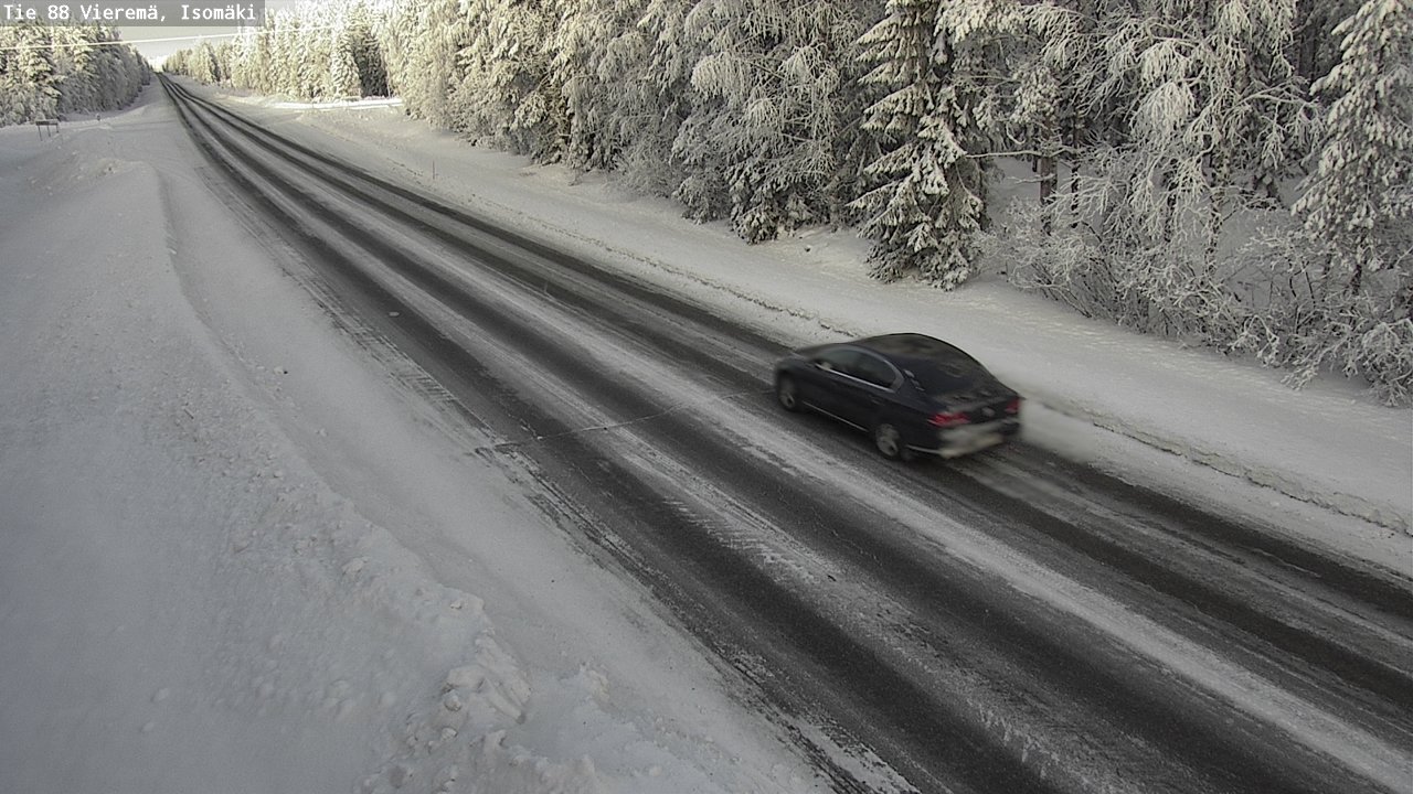 Weather Camera Image Road 88 Vieremä, Isomäki, Vieremä, Pohjois-Savo