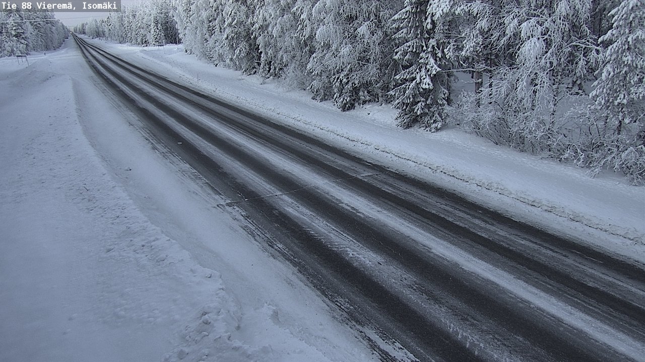 Weather Camera Image Road 88 Vieremä, Isomäki, Vieremä, Pohjois-Savo