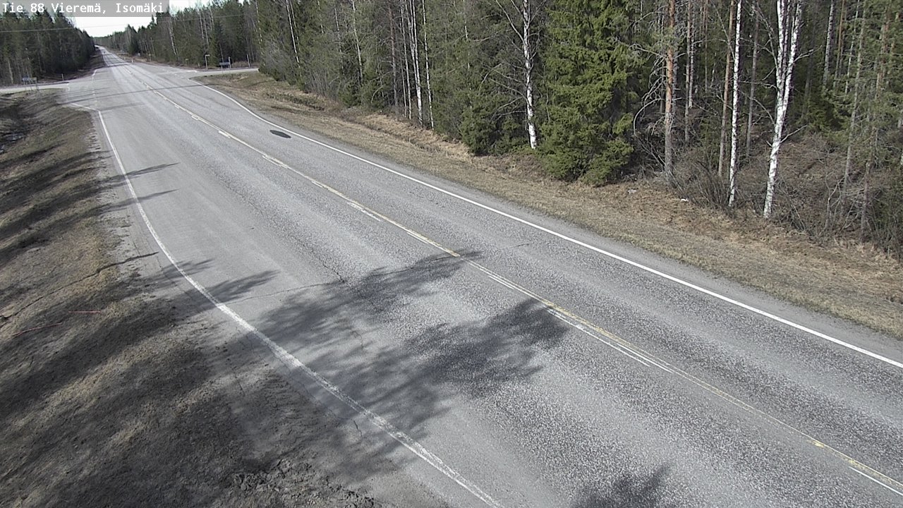 Kelikamerat Kuva Tie 88 Vieremä, Isomäki, Vieremä, Pohjois-Savo