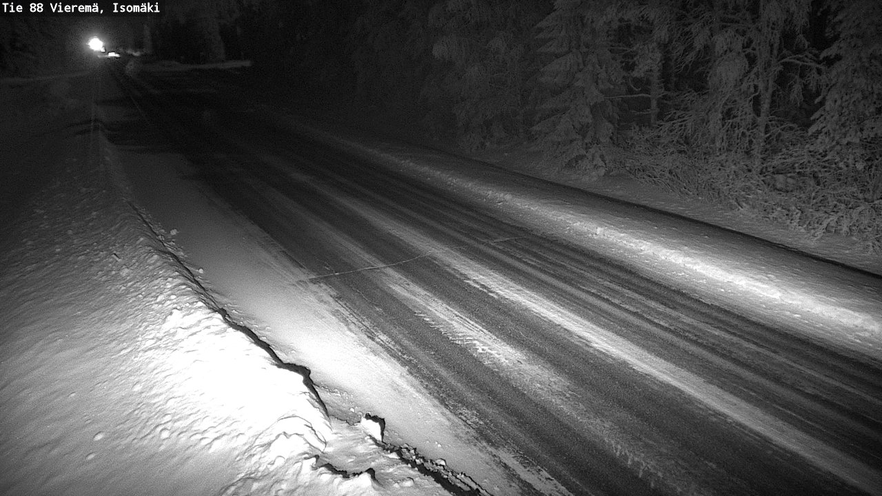 Weather Camera Image Road 88 Vieremä, Isomäki, Vieremä, Pohjois-Savo
