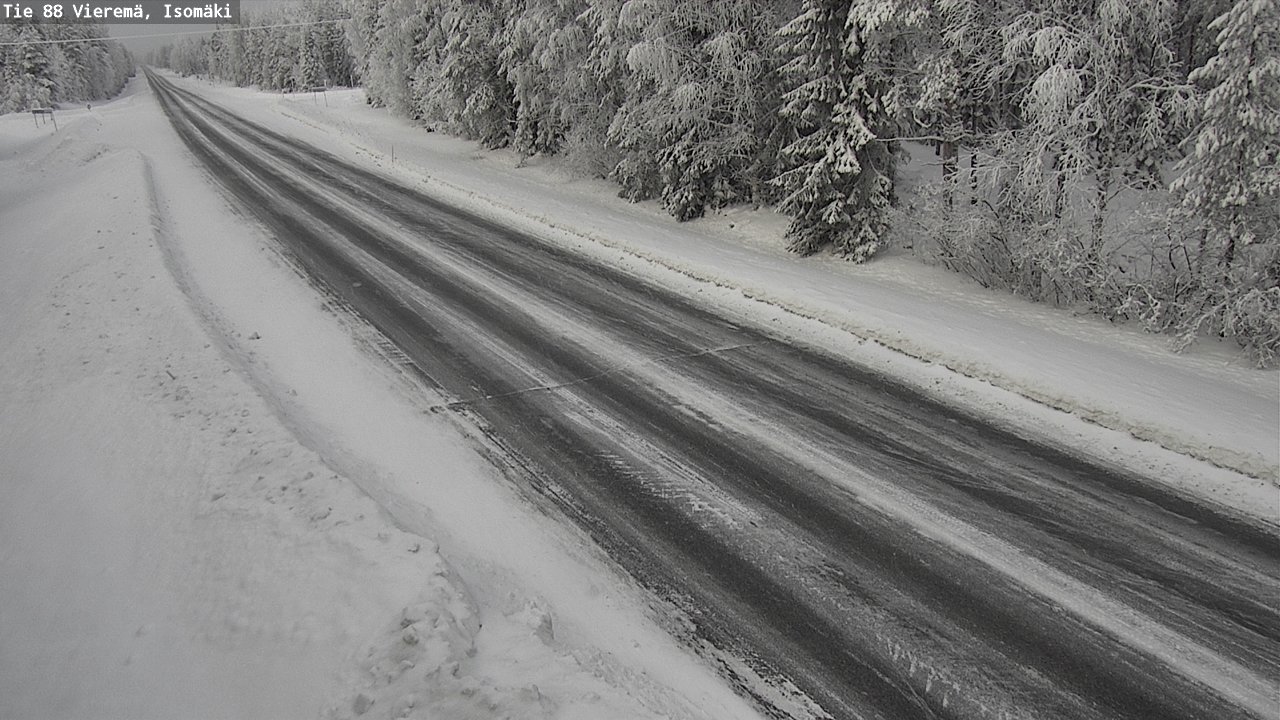 Kelikamerat Kuva Tie 88 Vieremä, Isomäki, Vieremä, Pohjois-Savo
