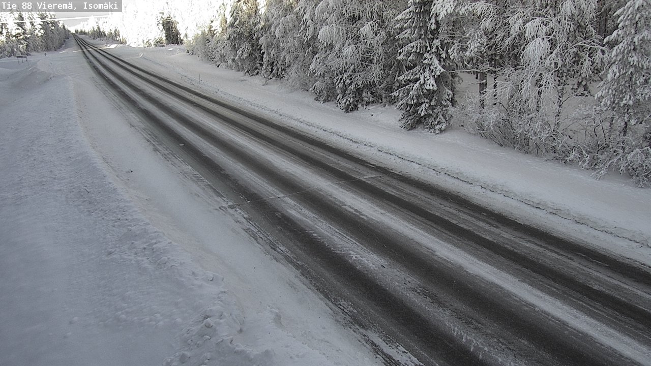 Weather Camera Image Road 88 Vieremä, Isomäki, Vieremä, Pohjois-Savo