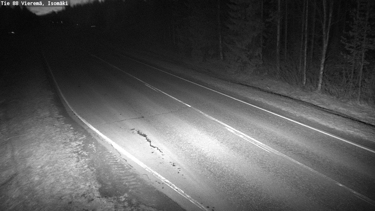 Kelikamerat Kuva Tie 88 Vieremä, Isomäki, Vieremä, Pohjois-Savo